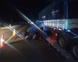 Colisão frontal entre Palio e caminhão tira vida de um homem na BR-277
