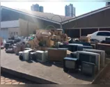 Arapongas: 20ª coleta de lixo eletrônico recolhe 4,5 kg de materiais