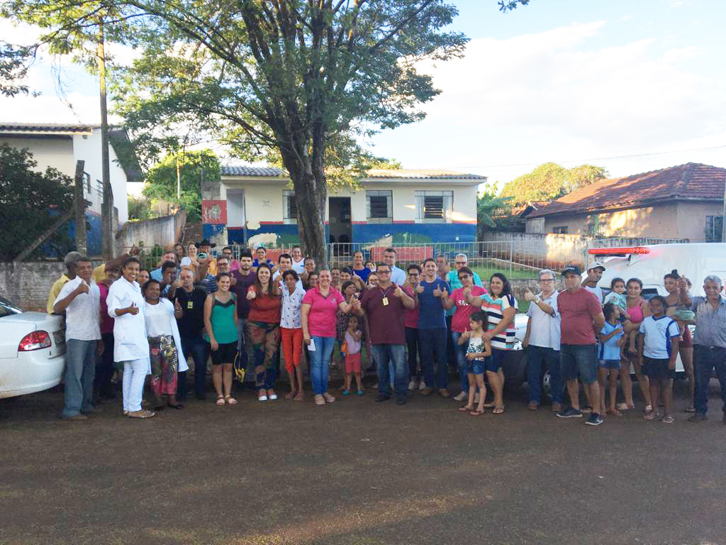 Distrito de Santa Luzia da Alvorada, em São João do Ivaí recebe ambulância 0 km