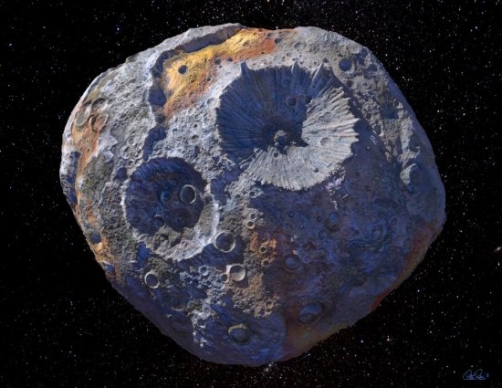 NASA vai estudar asteroide metálico para saber mais sobre a formação do Sistema Solar