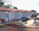 Obras de casas populares  avançam em Jandaia do Sul