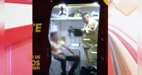Bandido tenta assaltar casal e esfaqueia homem no centro de Curitiba