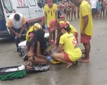 Jovem morre afogado após entrar no mar para buscar bola