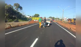 DER libera trecho interditado da PR-323 em Umuarama para o tráfego