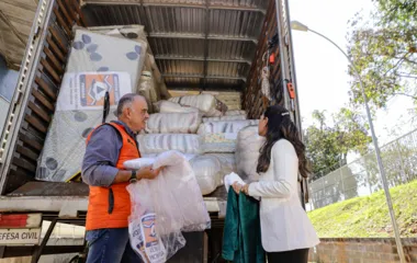 Paraná envia mais de 190 toneladas de donativos para o RS