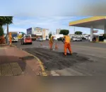 Avenida Minas Gerais recebe melhorias no asfalto