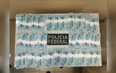 PF apreende notas falsas de R$100 em Apucarana