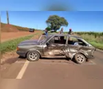 Homem se envolve em acidente após tentar fugir de blitz