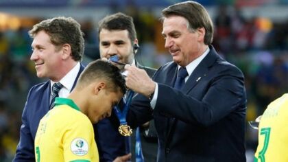 Seleção brasileira rejeita Copa América
