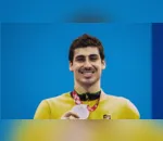Talisson Glock conquista bronze na natação nos 100m livre