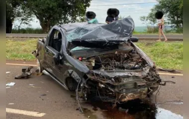 Motorista de 34 anos morre em capotamento na PR-323