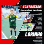 Apucarana Futsal anuncia 'Lorinho' para a próxima temporada
