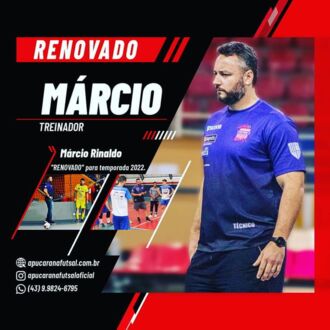 Apucarana Futsal define comandante para a temporada de 2022