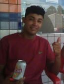 Lucas Felipe Correia dos Santos,   morreu baleado na noite de segunda-feira (22)