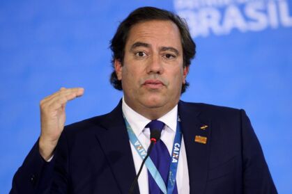 O presidente da Caixa Econômica Federal, Pedro Guimarães