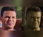 Eduardo Costa vira meme após ser comparado ao Hulk na web