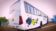 Prefeito de Mauá da Serra entrega ônibus para a 3ª idade
