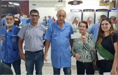 Ferra Mula doa R$ 3 mil para Clube de Fraldas de Cambira