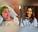 Cantora tem alta de hospital 642 dias após acidente de carro no Recife