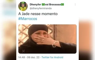 Brasileiros comemoram vitória do Marrocos com memes de 'O Clone'; veja