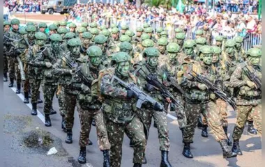 Exército Brasileiro é uma das principais atrações do desfile