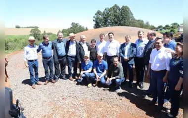 O governador Carlos Massa Ratinho Junior celebrou o aniversário do programa nesta sexta-feira (15), com a inauguração de mais um sistema para a produção de biogás e biometano