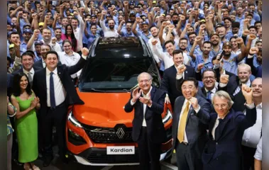 Alckmin e Ratinho Jr celebram investimento de R$ 2 bilhões da Renault