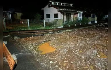 O Vale do Taquari (RS) voltou a ter inundações