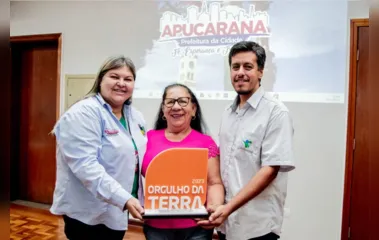 Produtora rural de Apucarana é premiada no “Orgulho da Terra”