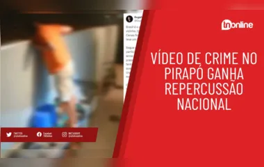 Vídeo de homicídio no Pirapó ganha repercussão nacional