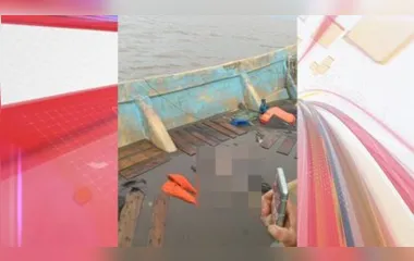 Pescadores registraram corpos dentro de barco.