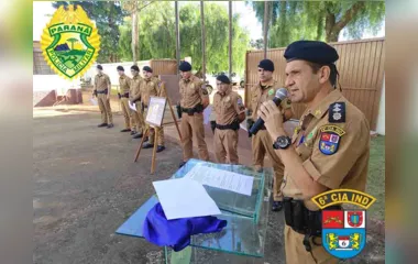Policiais da 6ª CIPM são homenageados por destaque no trimestre