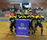 O time do Colégio Padre José Canale/Comander, de Apucarana, está invicto na Copa Escolar Mix de Futsal - Foto: Divulgação