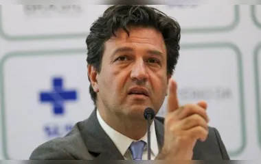 Ministro da Saúde Luiz Henrique Mandetta.
